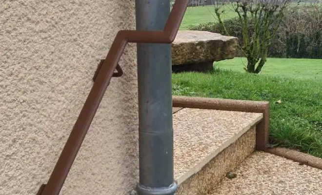 Garde-corps et main courante en métal dans la région de Saint-Genis-sur-Menthon, Saint-Genis-sur-Menthon, Emmanuel Delestre